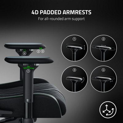 Razer Enki Gaming Chair Black/Green
