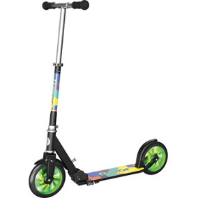 Razor A5 LUX Lighted Folding Kick Scooter - Green