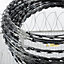 Razor Wire 65m long 10m Coiled Concertina Type Security Barbed Fencing x 1 roll