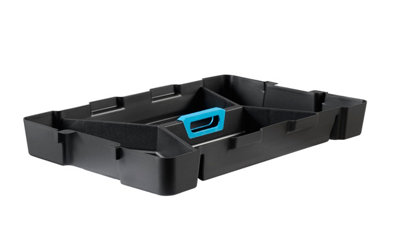 RB BOSS ECO 100L Recycled Plastic Storage Box with Lid & Tray - Heavy ...