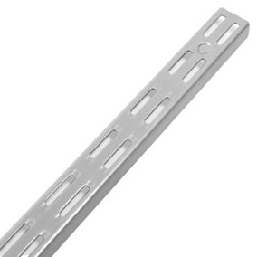 RBUK Twin Slot Brackets 450mm Silver, Pack of 2