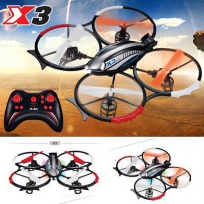 Rc Drone Quadcopter 4 Channel Stunt 2.4Ghz Helicopter 6 Axis Gyro