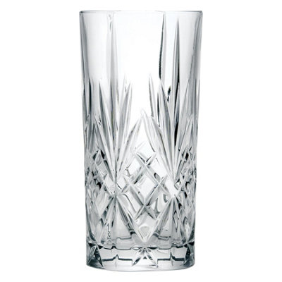 RCR Crystal Melodia Highball Glasses - 360ml - Pack of 6
