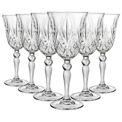 Red Line Cocktail Glasses Set of 6