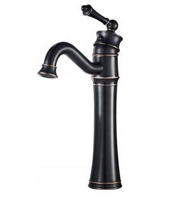 Rea High Single Handle Vintage Basin Retro Old Tap Mixer Bathroom Standing Faucet