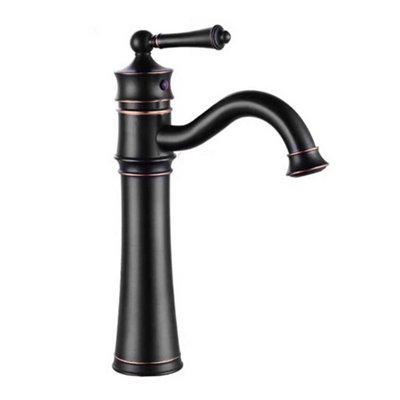 Rea High Single Handle Vintage Basin Retro Old Tap Mixer Bathroom Standing Faucet