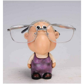 Reading Glasses Holder Stand Nose Rack Spectacle Gift Sunglasses Specs Grandma