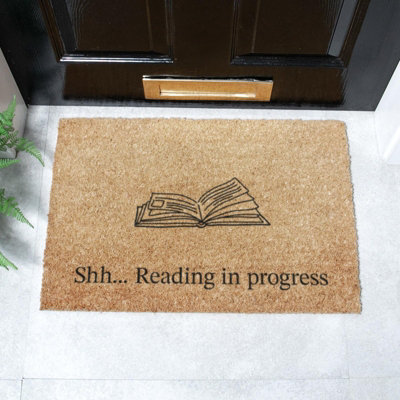 Reading In Progress Doormat (60 x 40cm)