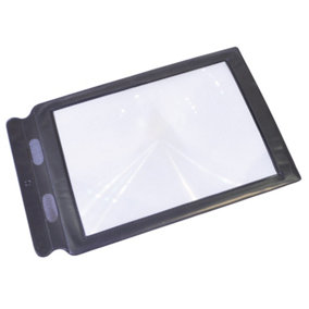 Reading Sheet Magnifier - 2x Magnification - Lightweight Large Reading Aid