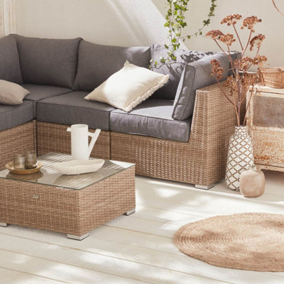 B&q garden store corner sofa