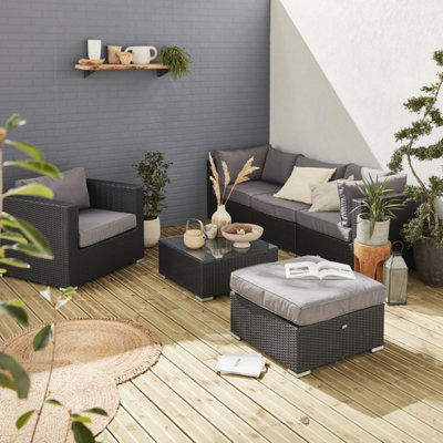 Pre assembled rattan garden furniture hotsell