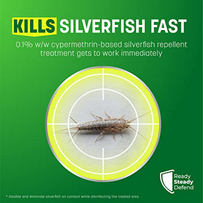 Ready Steady Defend Silverfish Killer Spray 1 Litre