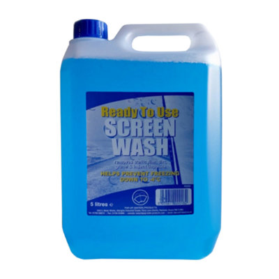 Ready to use Screen Wash 5 Litre RTU Ready Mixed