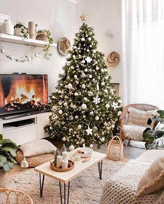 Real 3ft Christmas Tree Nordmann Fir - Pot Grown Christmas Tree -  Potted Christmas Tree - PRE-ORDER  Delivery: 21st-27th Nov - 6