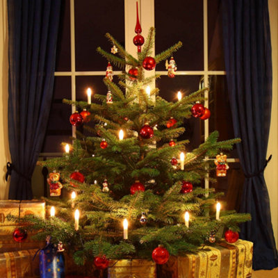 Real Christmas Tree 'Nordmann Fir Cut' 120-150cm (5ft) - 5ft Christmas ...