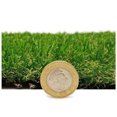 Realistic Fake Grass,Synthetic Fake Grass For Patio Lawn, Pet-Friendly ArtificIal Grass-8m(26'3") X 4m(13'1")-32m²