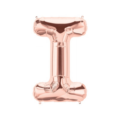 Realmax I Foil Balloon Rose Gold (One Size)