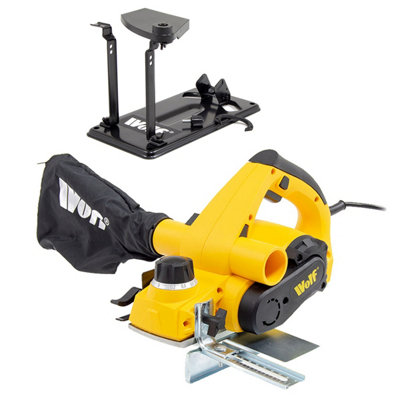 Rebate Planer Wolf 720w 18mm 2 Blade & Bench Stand