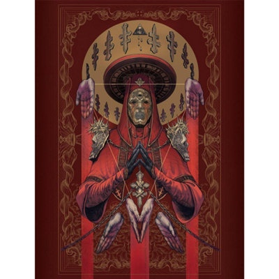 Rebel Moon Protector Of The Earth Canvas Print Red (80cm x 60cm)