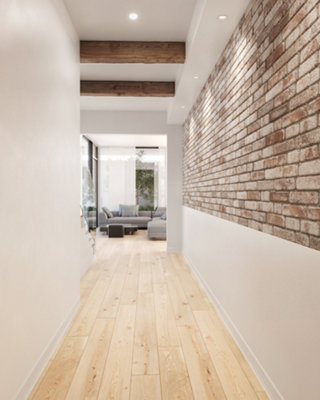 Rebel Of Styles UltraLight Loft White Wash Brick Effect HD Printed EPS ...