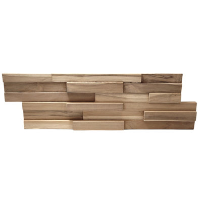 Rebel Of Styles UltraWood Firenze Solid Asian Teak Wood - Wall Cladding ...