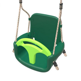 Rebo 3 in 1 Baby Toddler Children's Growable Swing Seat - Green
