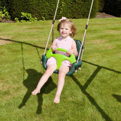 Rebo 3 in 1 Baby Toddler Children s Growable Swing Seat Green