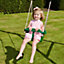 Rebo Baby Toddler Swing Seat with Adjustable Ropes - Green