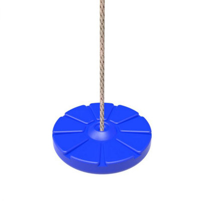 Rebo Children's Button Swing Seat - Blue