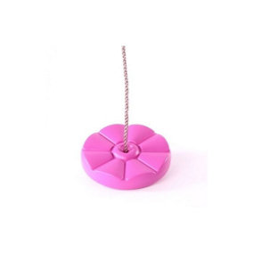 Rebo Children's Button Swing Seat - Pink