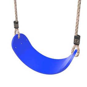 Rebo Children's Flexible Belt Swing Seat - Blue