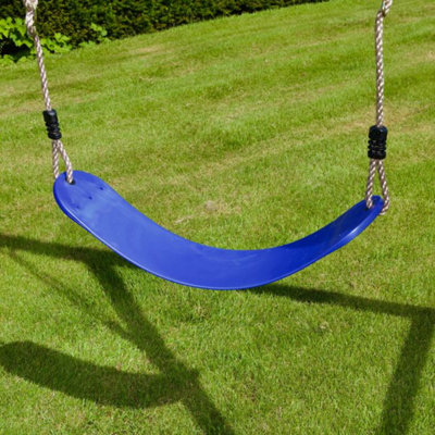 Rebo Children's Flexible Belt Swing Seat - Blue