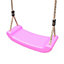 Rebo Children's Swing Seat with Adjustable Ropes - Pink