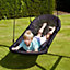 Rebo Fabric Boat-Style Children's Double Swing Seat