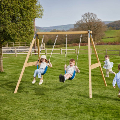 Two swing swing set