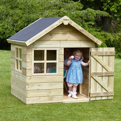 Childrens deals wooden playhouse