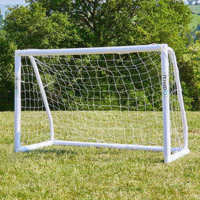 Rebo Portable PVC Locking Football Goal with Nylon Net - 6FT x 4FT