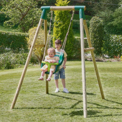 Baby garden swing and slide online