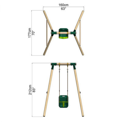 Plum swing baby seat best sale