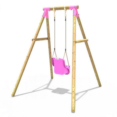 Baby swing for store outdoor swing set