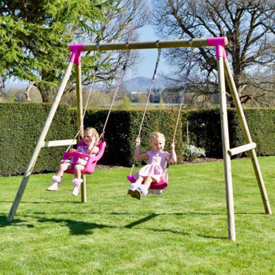 Child Swing Diy Wooden Swing Seat Rebo Wooden Garden Swing Set