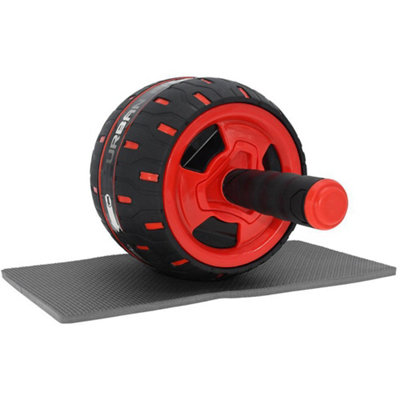 Assisted ab roller top