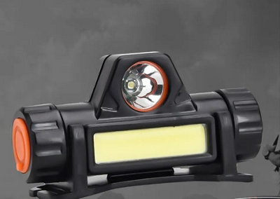 Rechargeable COB LED USB Headlamp Super Bright Waterproof
