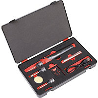 Rechargeable Cordless Soldering Iron Kit - 30W Lithium-Ion Battery & Case 600 Degrees C