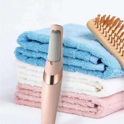RECHARGEABLE ELECTRIC FOOT GRINDER FILE PEDICURE MACHINE TOOL DEAD SKIN ...