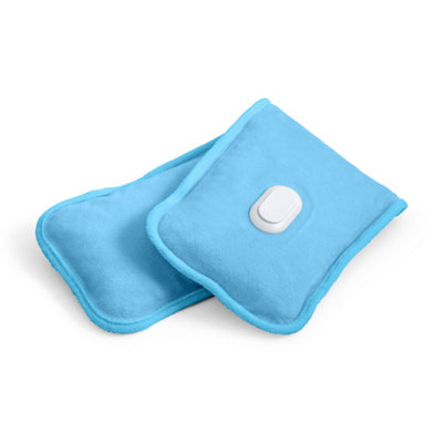 Rechargeable Electric Hot Water Bottle Blue Long DIY at B&Q