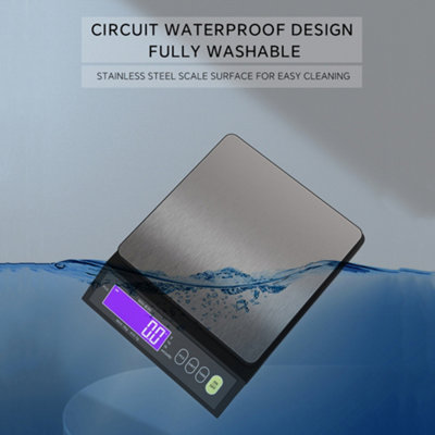Rechargeable electronic baking scale, ultra-high precision kitchen scale. With counting and unit conversion functions.