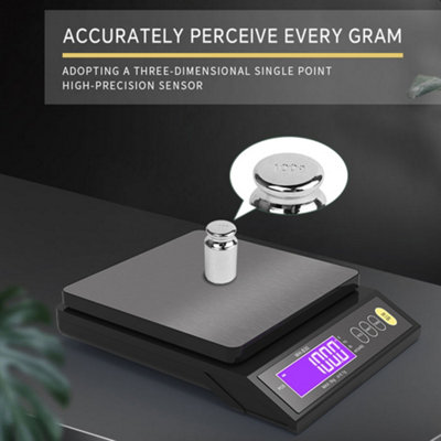 Rechargeable electronic baking scale, ultra-high precision kitchen scale. With counting and unit conversion functions.