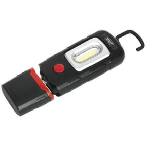 Rechargeable Inspection Light - 3W COB & 1W SMD LED - Lithium-Polymer - 360 degree