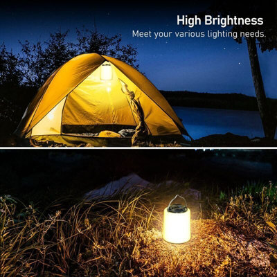 Transparent Portable Rechargeable LED Camping Lights